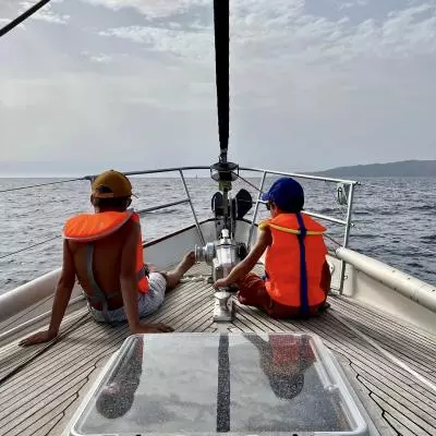 Location du voilier baie de Propriano