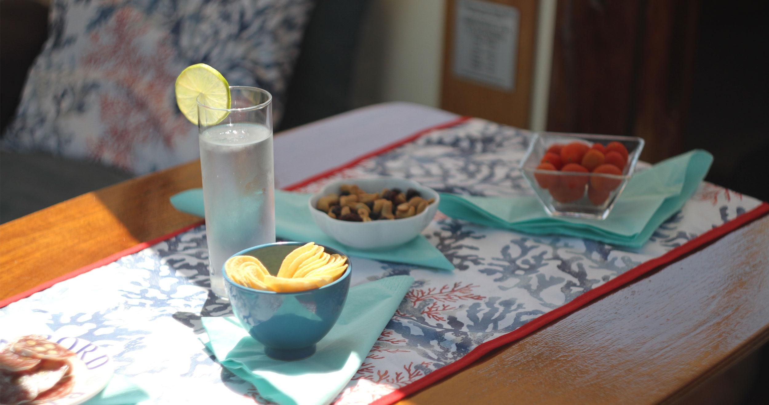 Apéritif à bord de la Duchesse