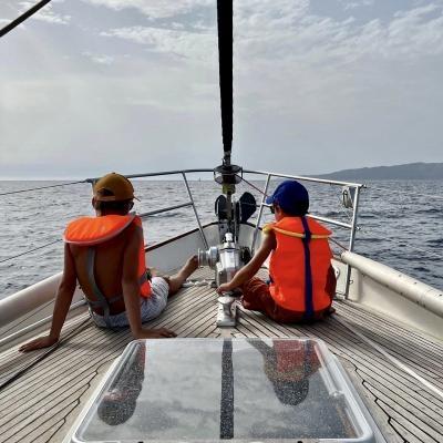 Location du voilier baie de Propriano
